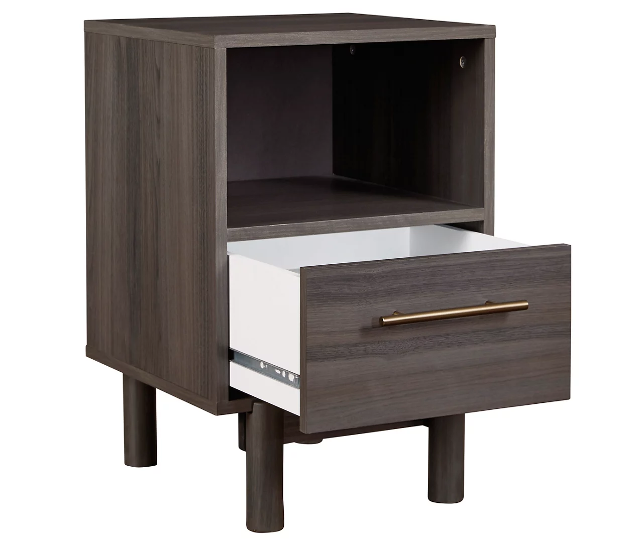 Brymont Dark Gray Nightstand - Image 2