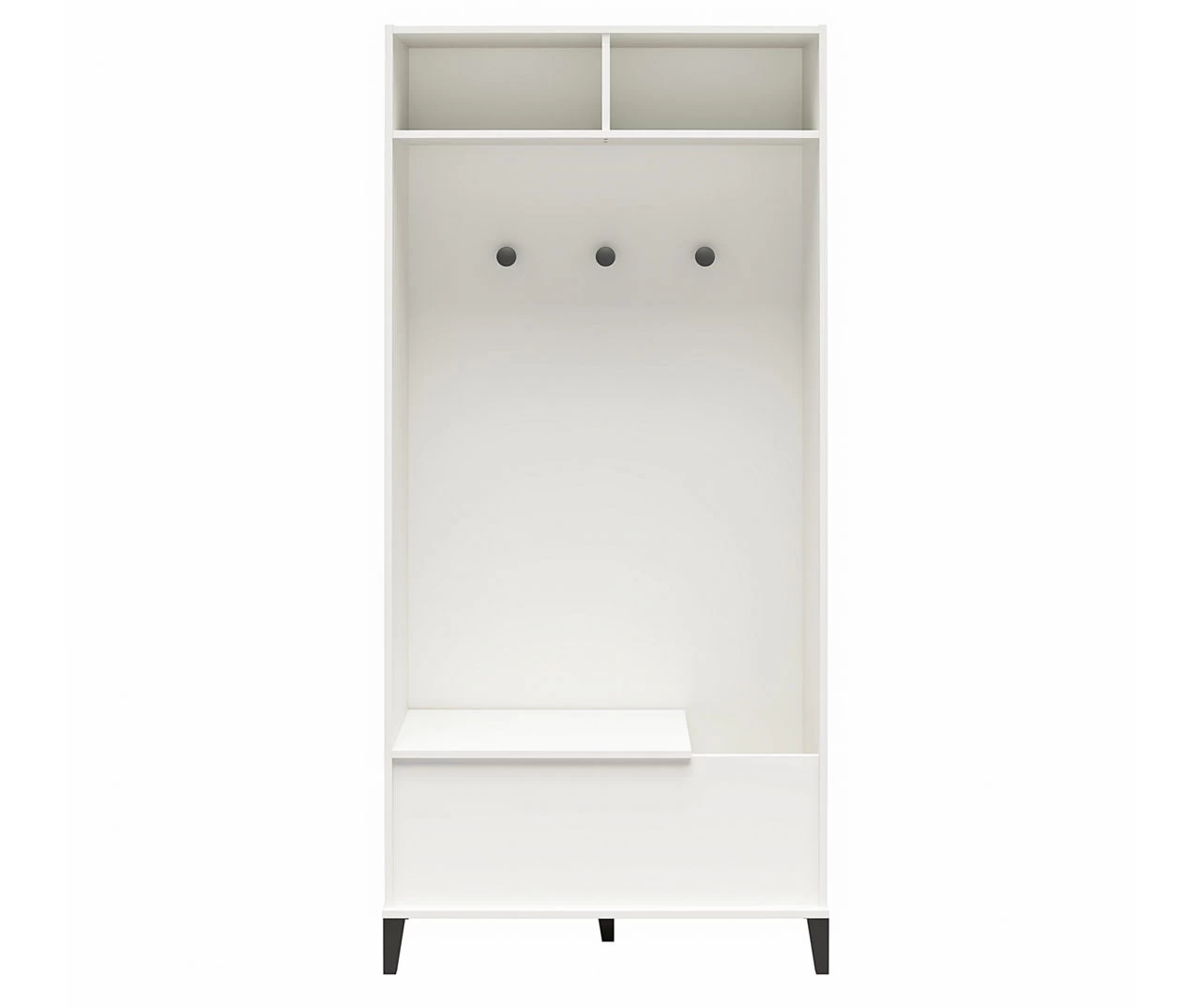 Evolution Amplus White Gym Storage Cabinet
