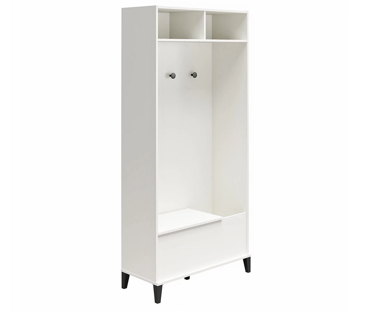 Evolution Amplus White Gym Storage Cabinet - Image 3
