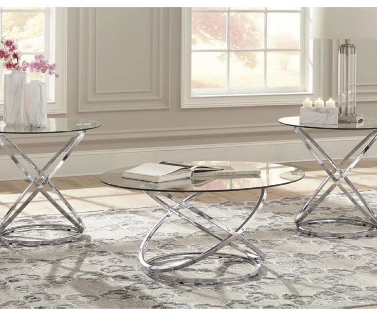 Hollynx 3-Piece Occasional Table Set - Image 2