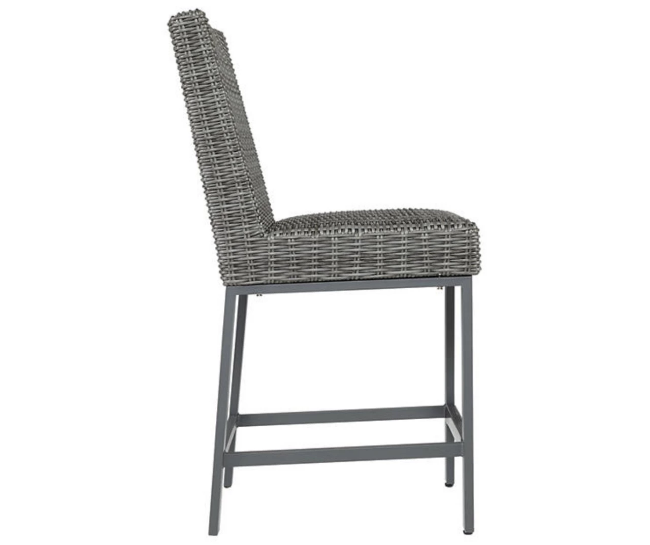 45.1" Palazzo All-Weather Wicker Patio Bar Stools, 2-Pack - Image 5