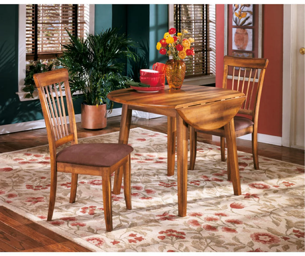 Berringer Drop Leaf Dining Table - Image 4