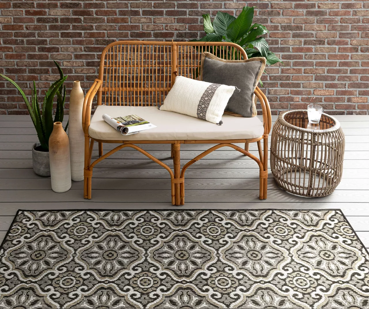 Mohawk Home Waterside Dark Grey Area Rug - Image 9