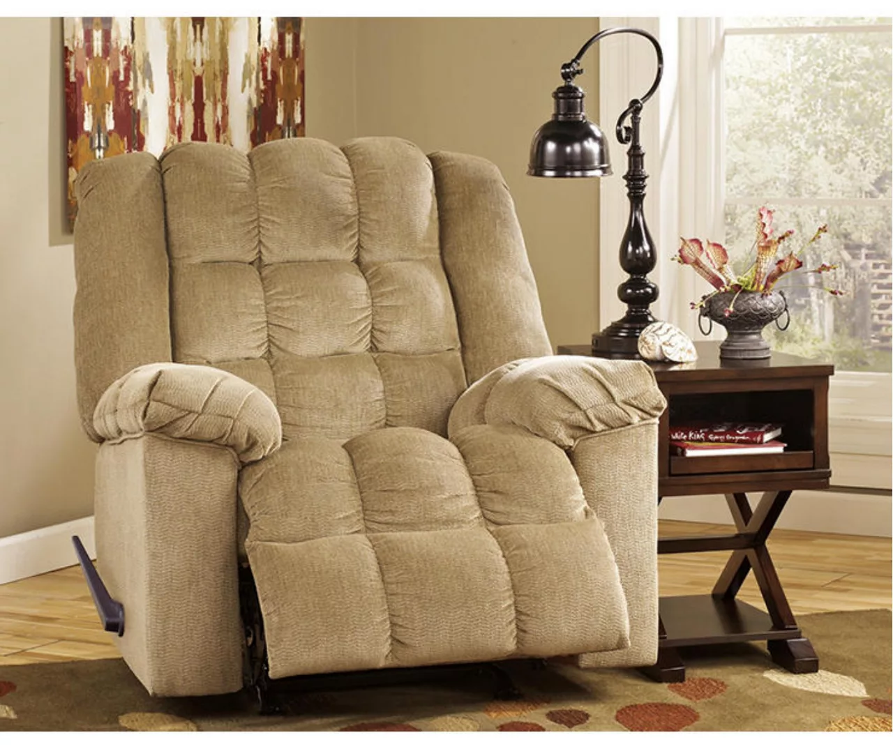 Signature Design By Ashley Ludden Rocker Recliner - Image 4