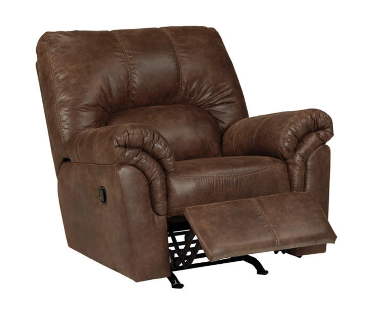 Bladen Coffee Faux Leather Rocker Recliner - Image 6