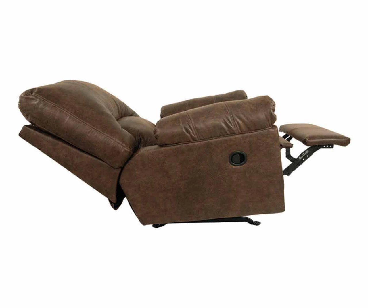 Bladen Coffee Faux Leather Rocker Recliner - Image 7
