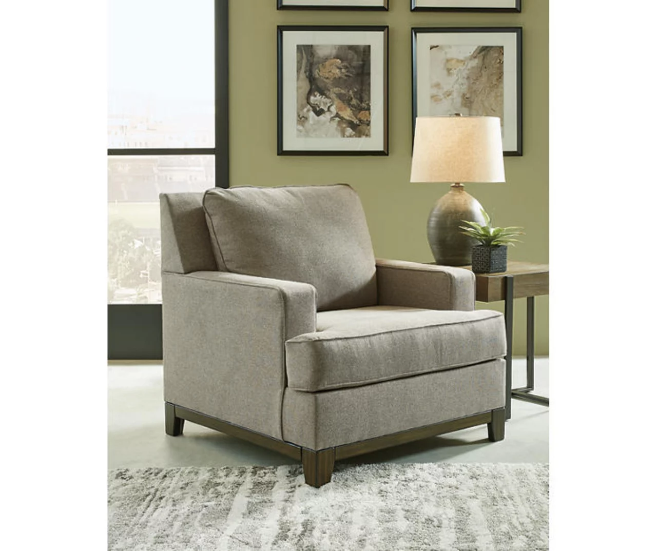Kaywood Gray Armchair - Image 4