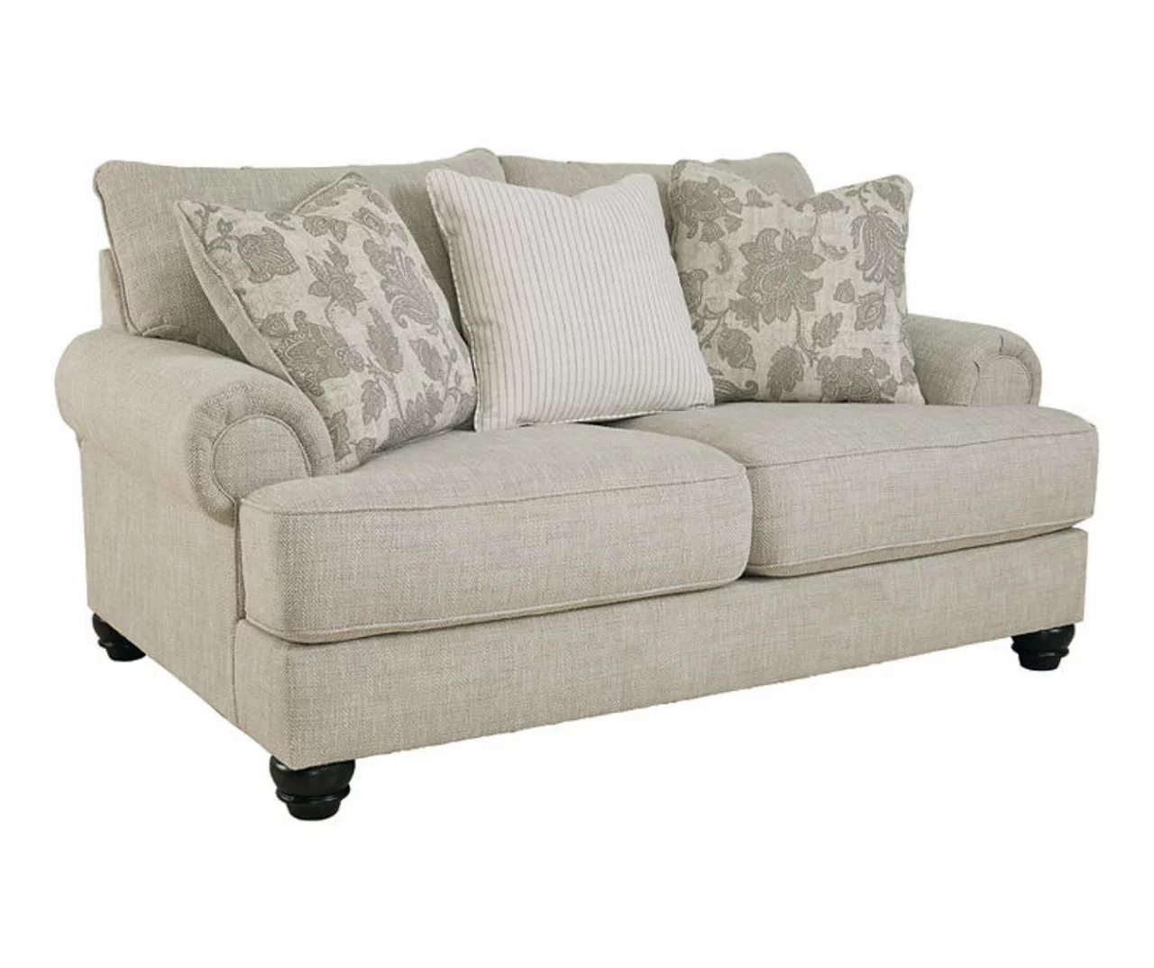 Asanti Gray Loveseat - Image 2