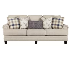 Meggett Linen Queen Sleeper Sofa