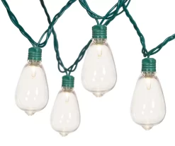 Warm White LED Edison Light Set, 35-Lights