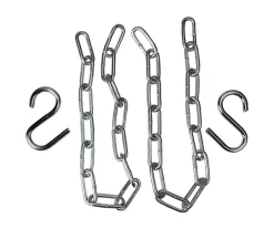Northlight Silver Hammock Hanging Chains & Hooks Set