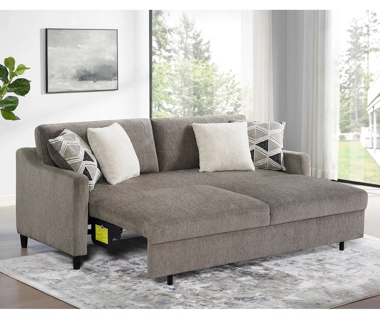 Stockton Convertible Sleeper Sofa - Image 4