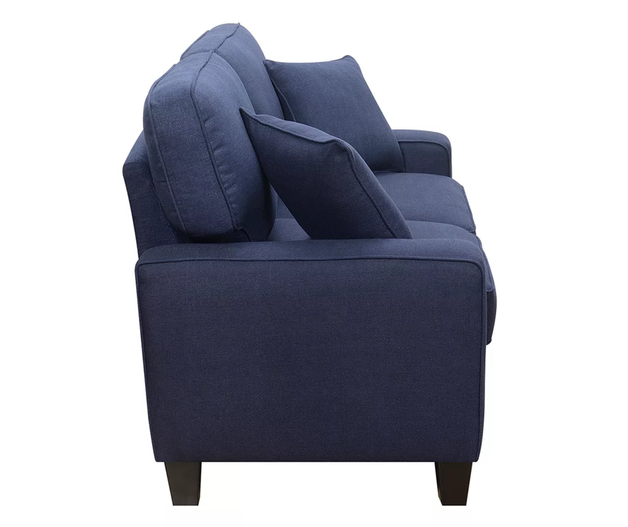 Palisades Navy Blue Loveseat - Image 3
