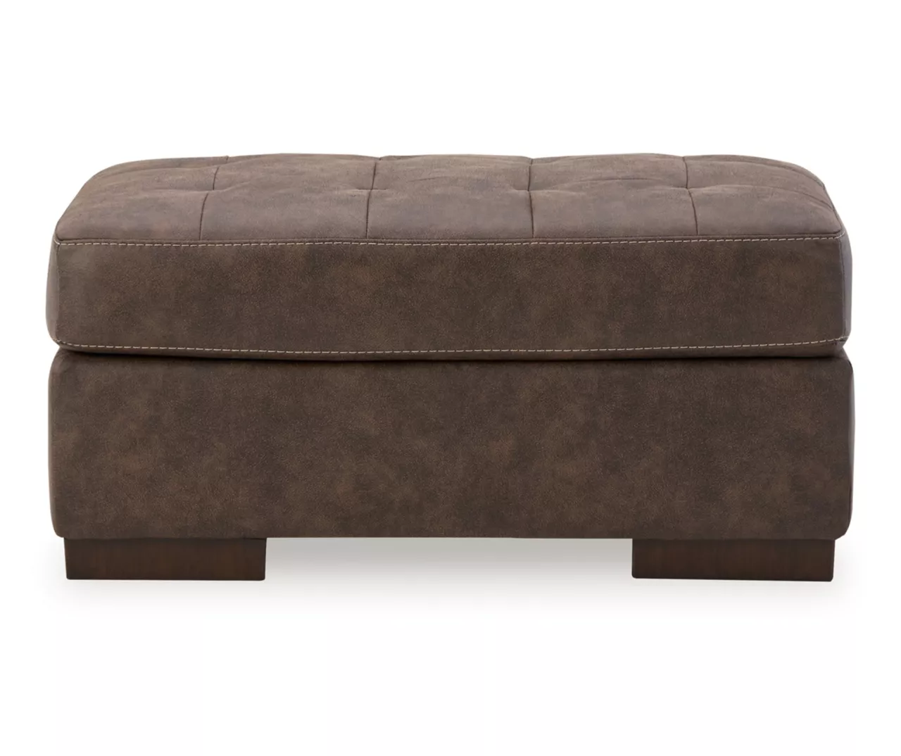 Signature Design By Ashley Maderla Faux Leather Ottoman - Image 7