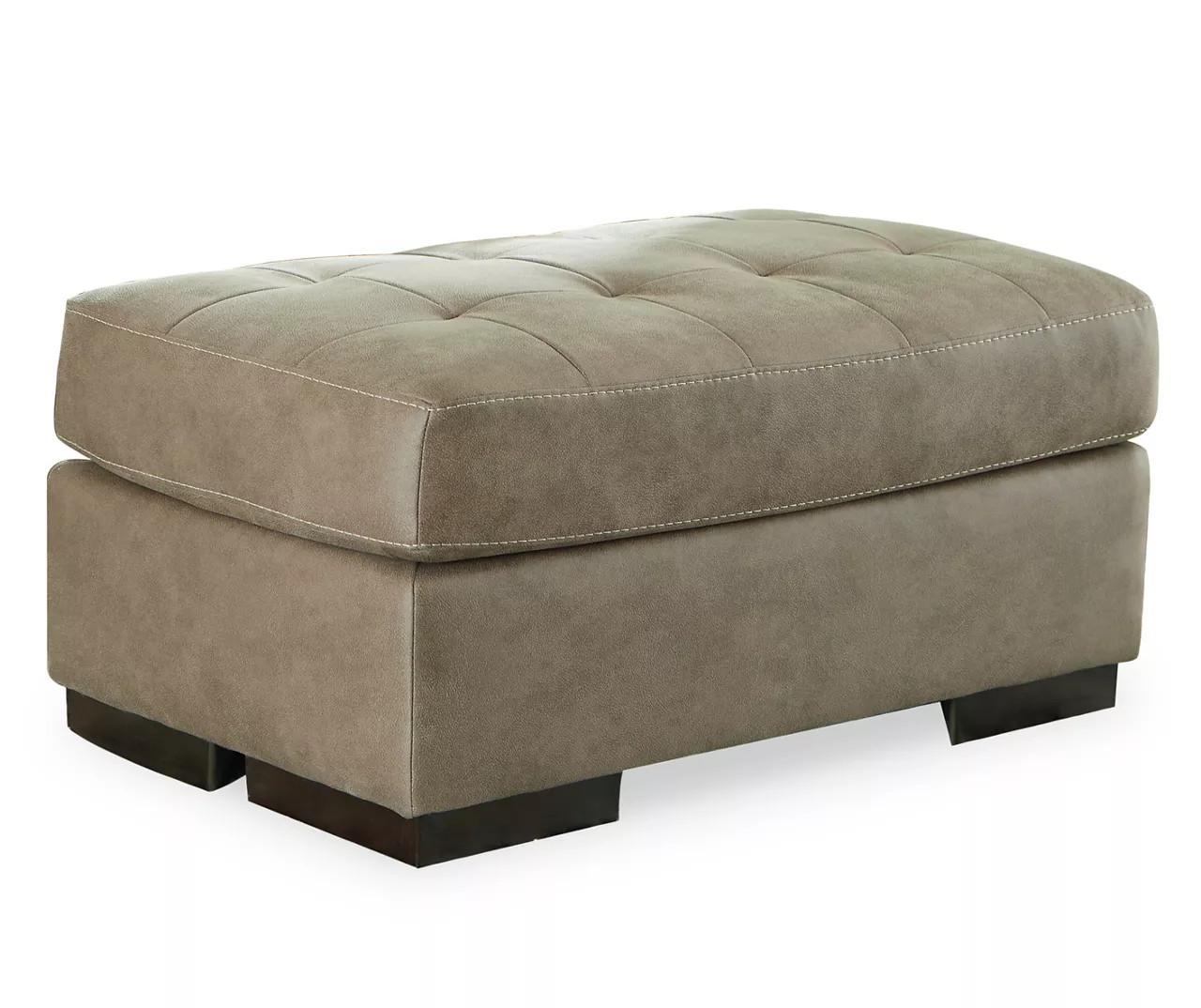 Signature Design By Ashley Maderla Faux Leather Ottoman