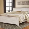 Signature Design By Ashley Willowton King Panel Bed