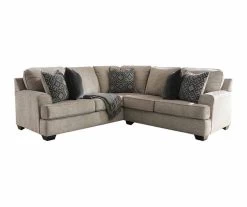 Signature Design By Ashley Bovarian Stone 2-Piece Sectional With Right-Facing Loveseat